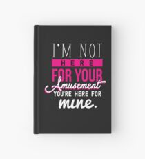 Power Women Girl Feminist Amusement Female Gift Hardcover Journal
