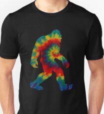 Tie Dye Sasquatch Colorado Bigfoot Colorado Patriotic Unisex T-Shirt