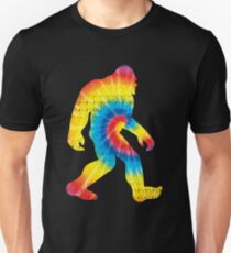 Tie Dye Sasquatch Colorado Bigfoot Colorado Patriotic Unisex T-Shirt