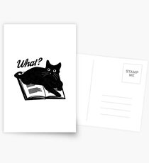 Cat On Your Book Doesn't See What The Problem Is Postcards