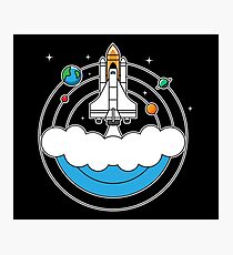 Nerdy Science Photographic Print