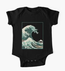 Hokusai Short Sleeve Baby One-Piece