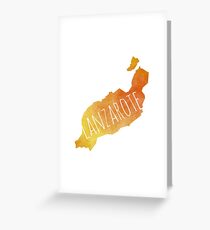 Lanzarote Greeting Card