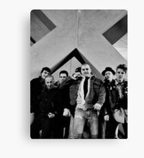 Under The Big X, Boston Crew 1981 Canvas Print