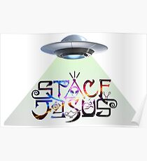 Raum Jesus im Raum Poster
