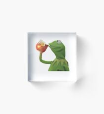 none of my business Acrylic Block