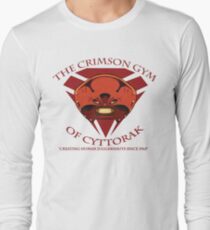 The Crimson Gym of Cyttorak Long Sleeve T-Shirt