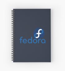 Fedora Spiral Notebook