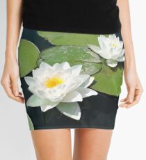 Be Where You Are (Lotus Flower) Mini Skirt