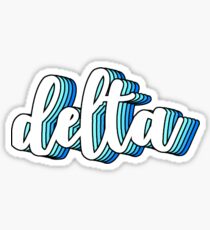 Delta Sticker