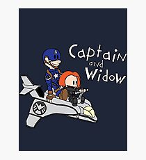 Captain and Widow Photographic Print