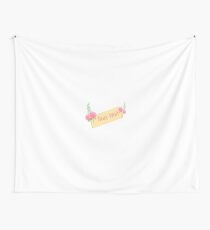 Stay Well Card Wall Tapestry