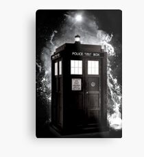 TARDIS Metal Print