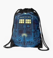 Tardis Drawstring Bag