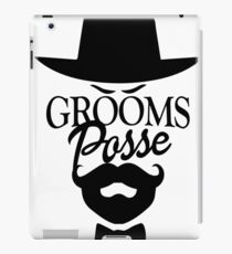 Bachelorette party beard bow tie iPad Case/Skin