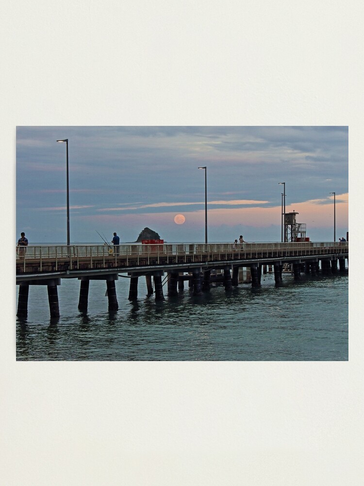 Alternate view of Full Moon Over Photographic Print
