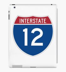 Interstate 12 iPad Case/Skin