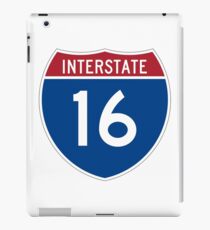 Interstate 16 iPad Case/Skin