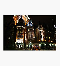 Fairmont Chateau Frontenac Photographic Print