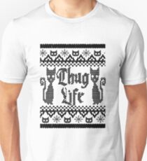 Thug Life Cat Unisex T-Shirt