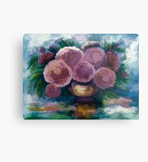 Just For You Pink Toned Roses Metal Print