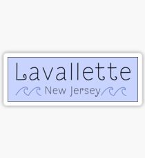 Lavallette New Jersey Sticker