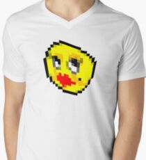 Emoji's can't be reasoned with. Men's V-Neck T-Shirt