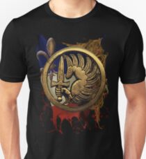 French Foreign Legion Para w Background Unisex T-Shirt