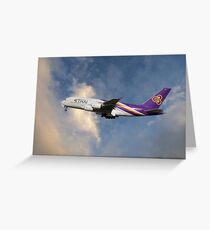 Thai Airways Airbus A380-841 Carte de vœux