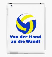 "From the hand to the wall" Gift idea Limited Edition iPad Case/Skin