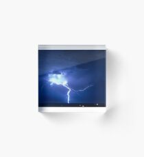 Christmas Eve Storm 2011 Acrylic Block