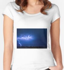 Christmas Eve Storm 2011 Women's Fitted Scoop T-Shirt