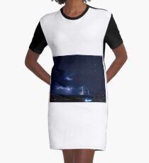 Christmas Eve Storm 2011 Graphic T-Shirt Dress