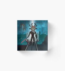 Villain Mash-up Acrylic Block