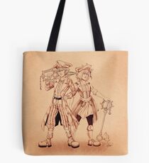 Pirates - Sora & Kairi Tote Bag