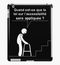Accessible - Rollator iPad Case/Skin
