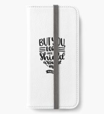 Bible Verses - But You Lord are A Shield Around Me - Psalms 3:3 iPhone Wallet/Case/Skin