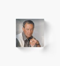 William Holden, Vintage Actor Acrylic Block
