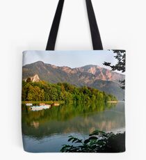 Tranquil Afternoon at Lake Kochelsee Germany Tote Bag