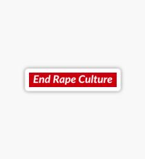 End Rape Culture Sticker