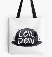 London Hat Tote Bag