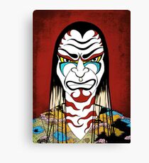 Kabuki Warrior Canvas Print
