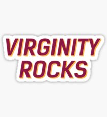 virginity rocks Sticker