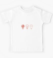3 bulbs Kids Tee