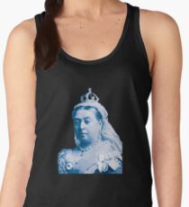 Queen Victoria Blue Image Women's Tank Top