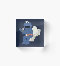 C is For Cocaine Acrylic Block