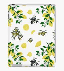 Lemons and olives iPad Case/Skin