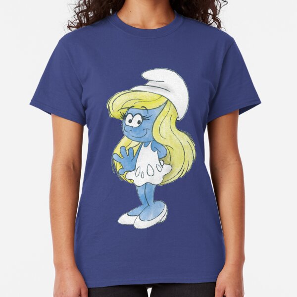 smurfette t shirt ladies