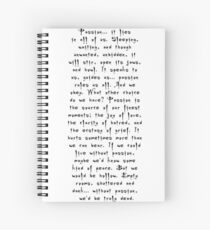 Passion Spiral Notebook