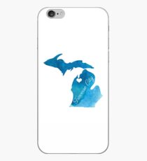 Traverse City Watercolor iPhone Case